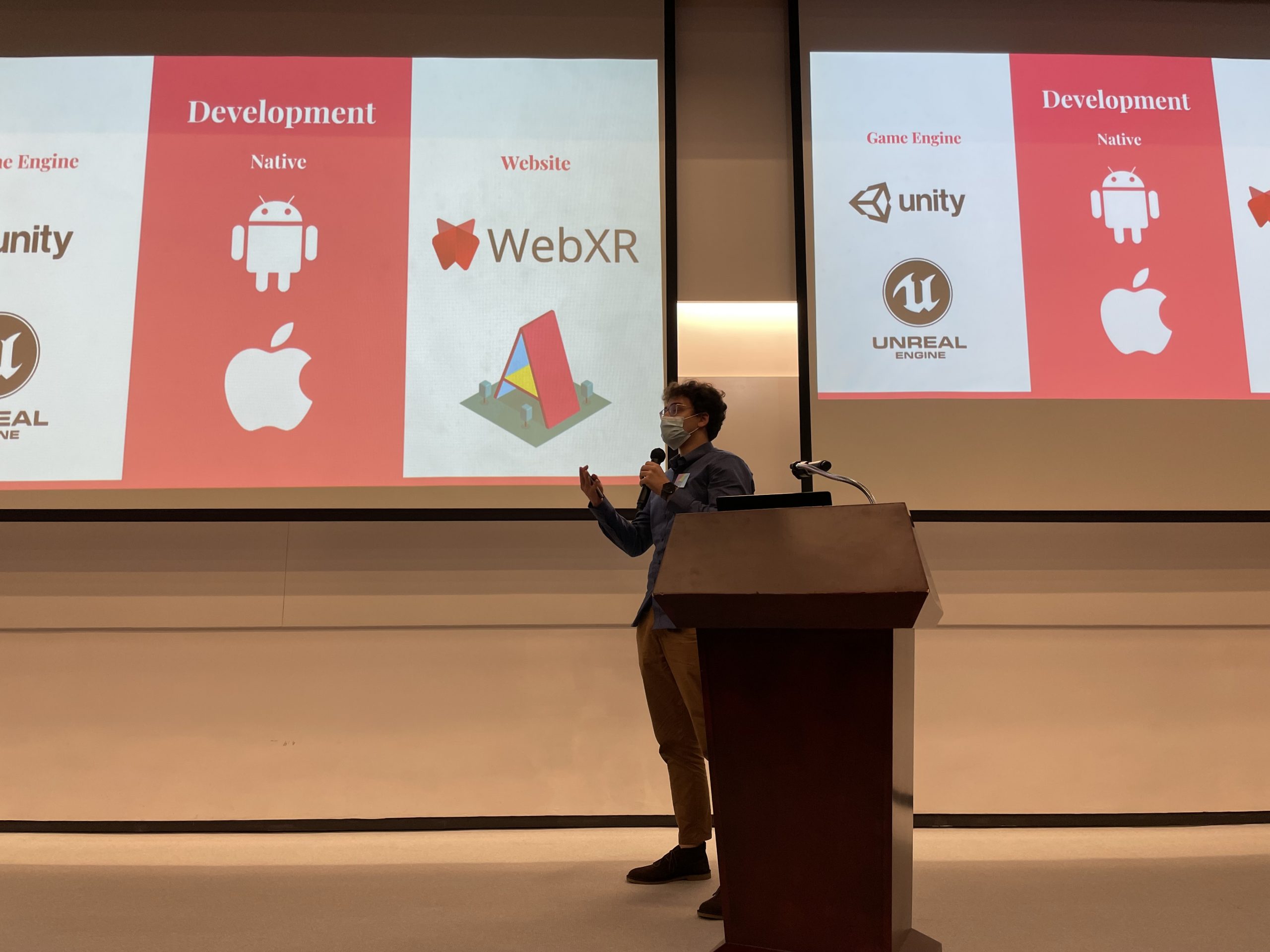 VR/AR Development process-Presented by Mr. Daryl Bakhuis.