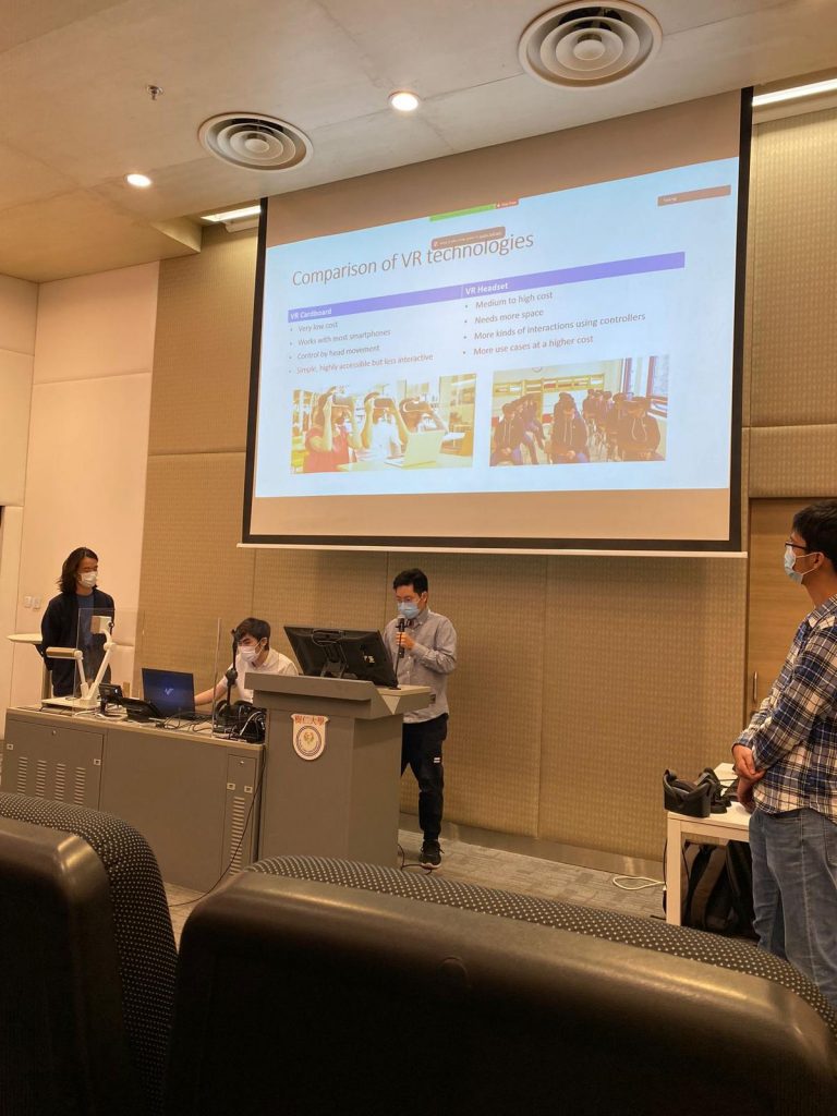 VR in Medical Education, demostrated by Mr. David Yeung and and his colleagues